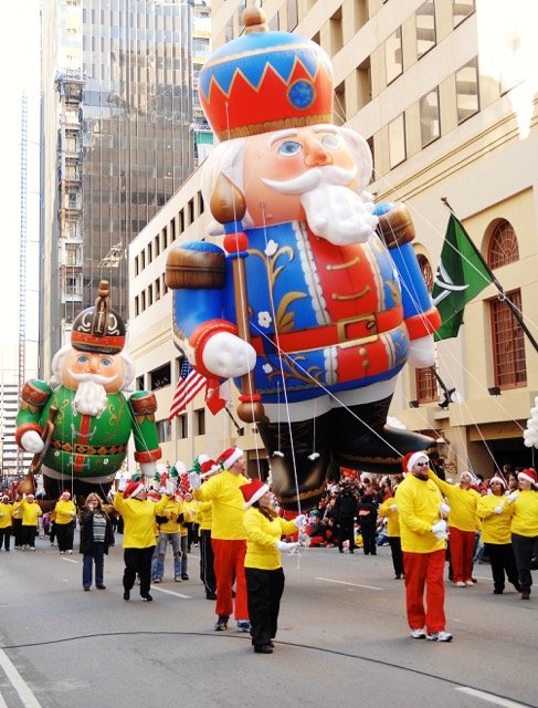 Giant toy soldier helium parade balloon